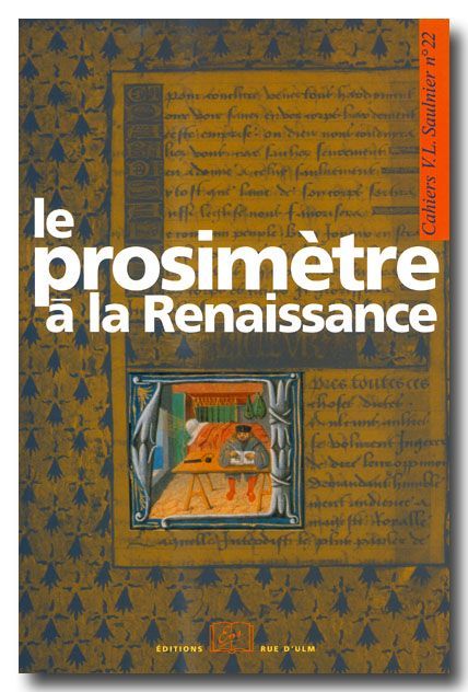Le Prosimêtre a la Renaissance