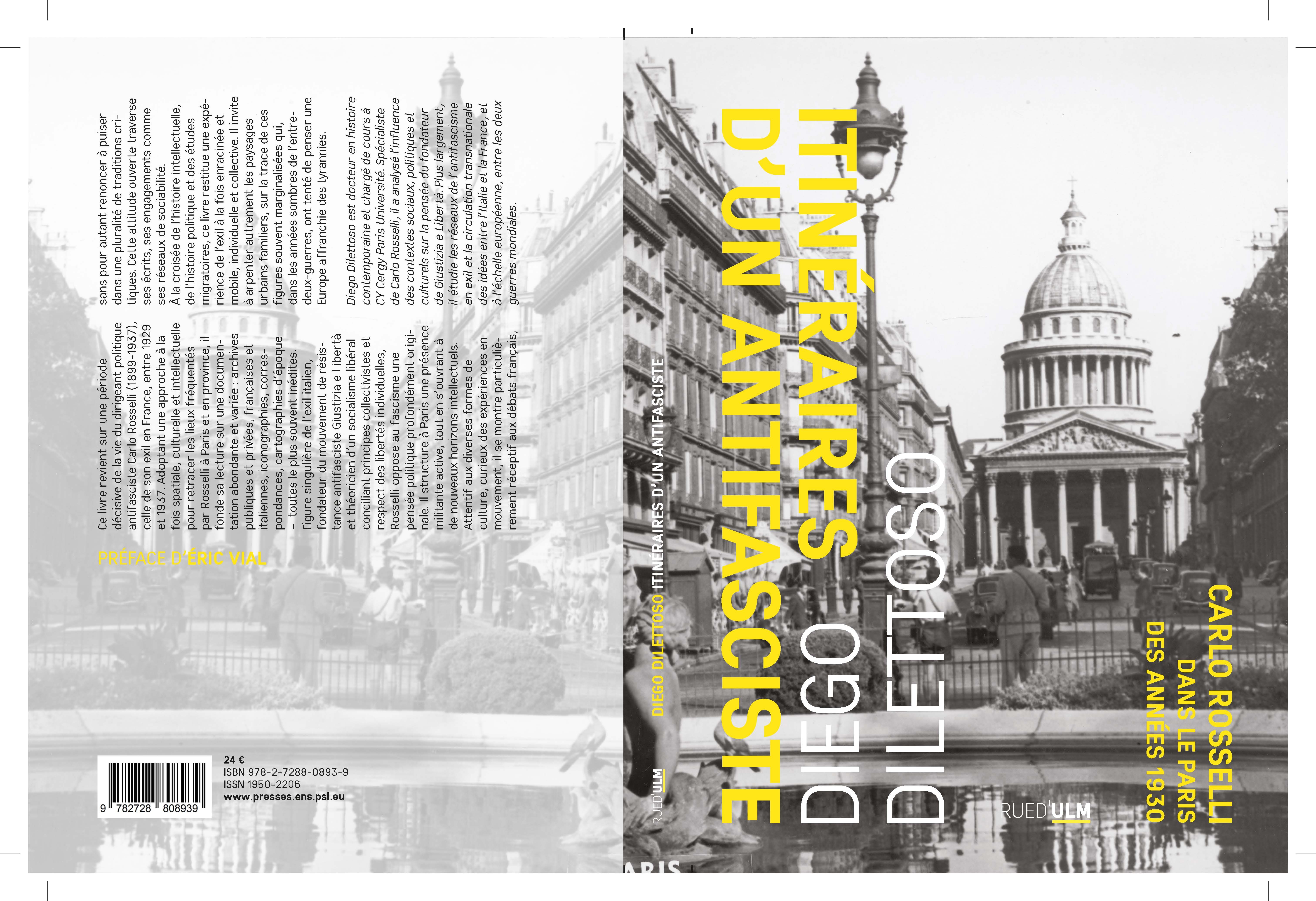 Itinéraires d'un antifasciste (1929-1937)