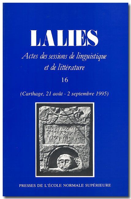 Lalies 16 / 1995