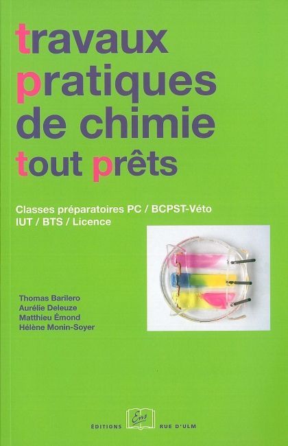 Travaux Pratiques de Chimie Tout Prets