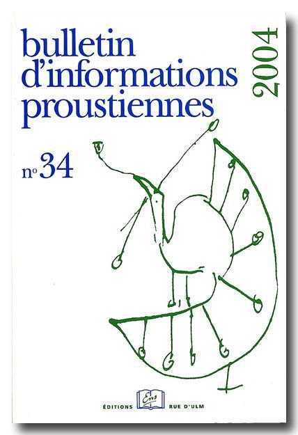 Bulletin Proust N 34
