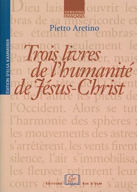 Trois Livres de l'Humanité de Jésus-Christ
