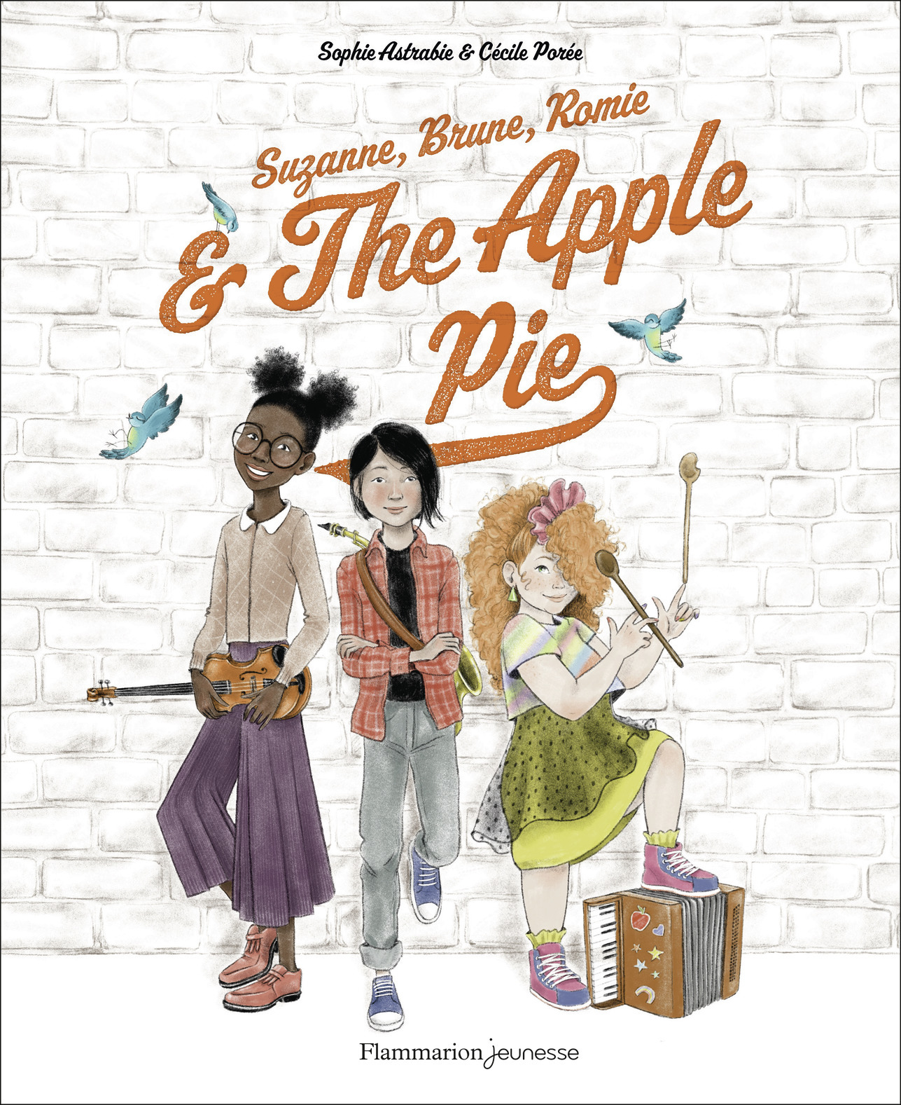 Suzanne, Brune, Romie and The Apple Pie