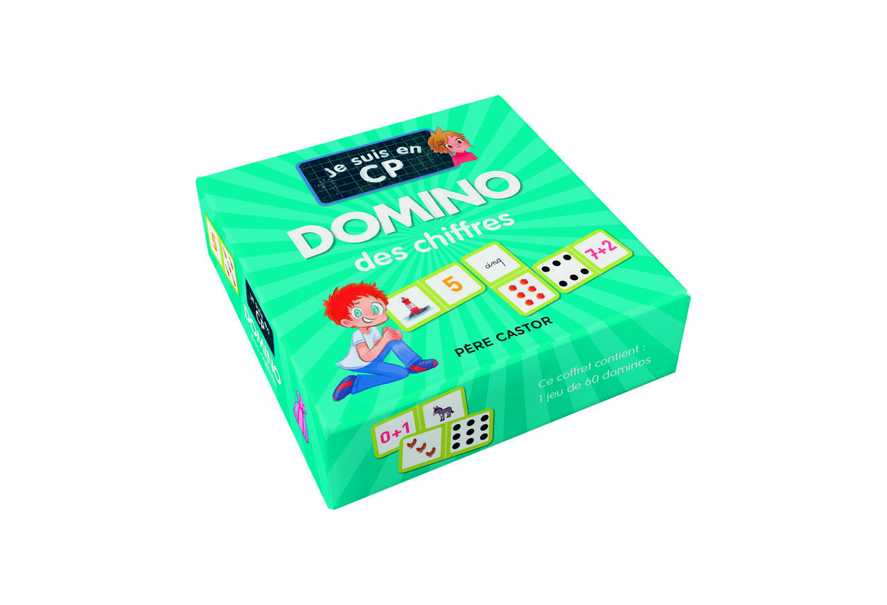 Je suis en CP - Domino des chiffres