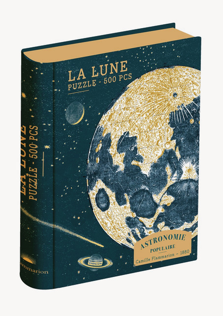 L'Astronomie populaire - La Lune (Puzzle 500 pièces)