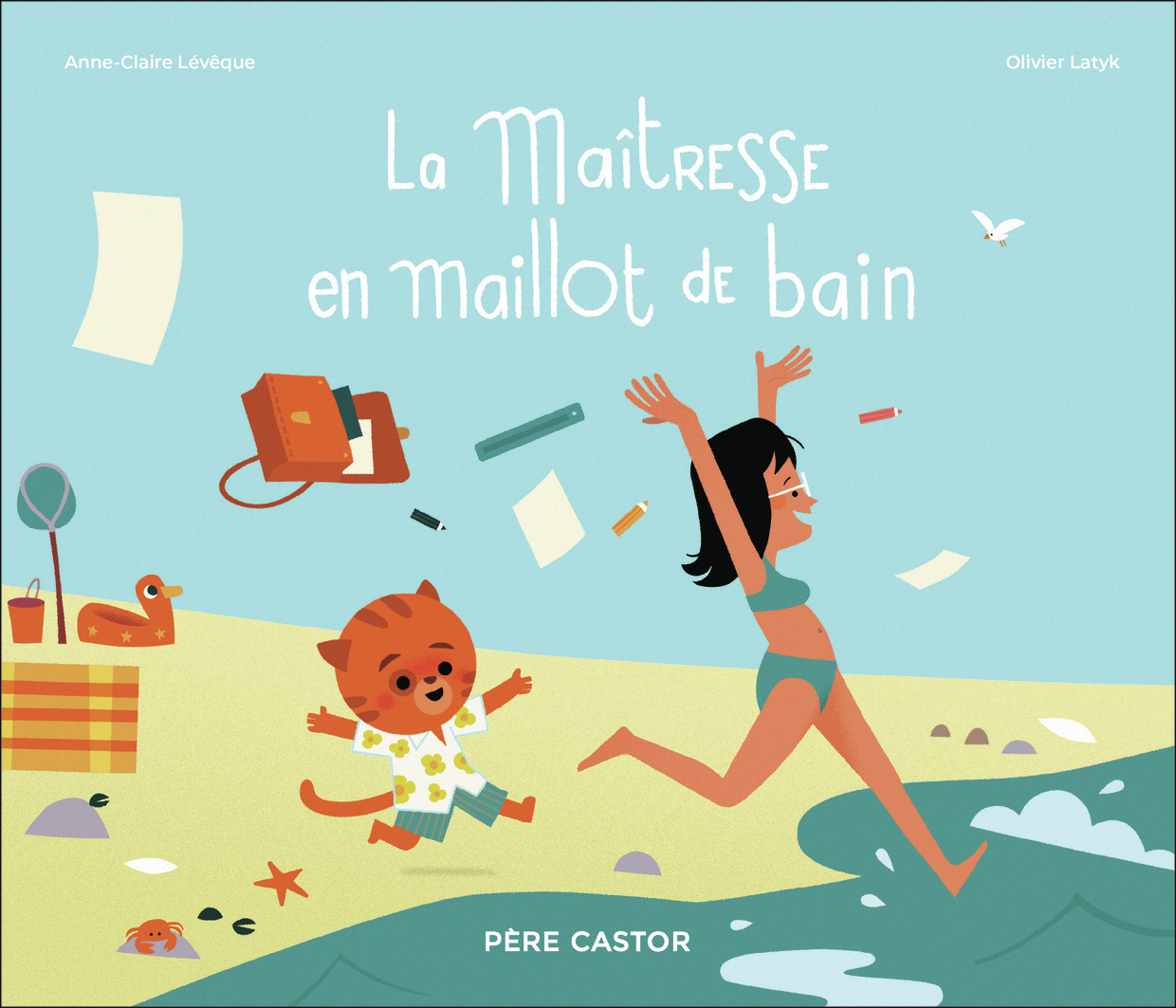 La maîtresse en maillot de bain