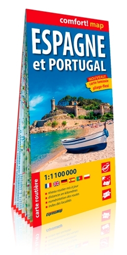 Espagne Et Portugal 1/1M1 (Carte Grand Format Lami