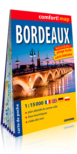 Bordeaux 1/15.000 (Carte Laminée Poche)