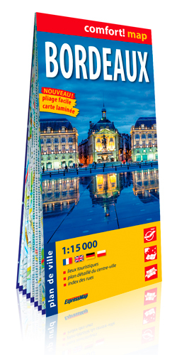 Bordeaux 1/15.000 (Carte Laminée Grand Format)