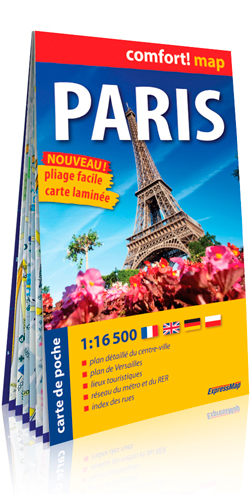 Paris 1/16 500  (Carte Poche Laminée)