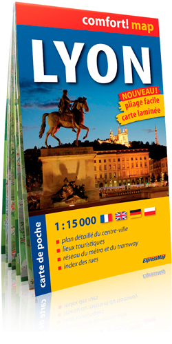 Aed Lyon  1/15.000 (Comfort !Map, Poche)