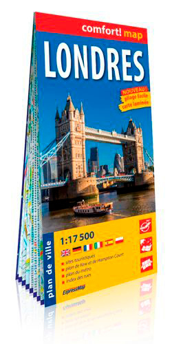 Londres  1/17.500 (Comfort !Map Laminée)