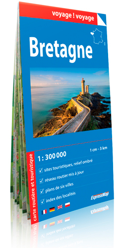 Bretagne  1/300.000 (Voyage !Voyage)