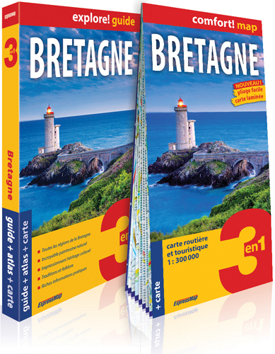 Bretagne (Explore! Guide 3En1)