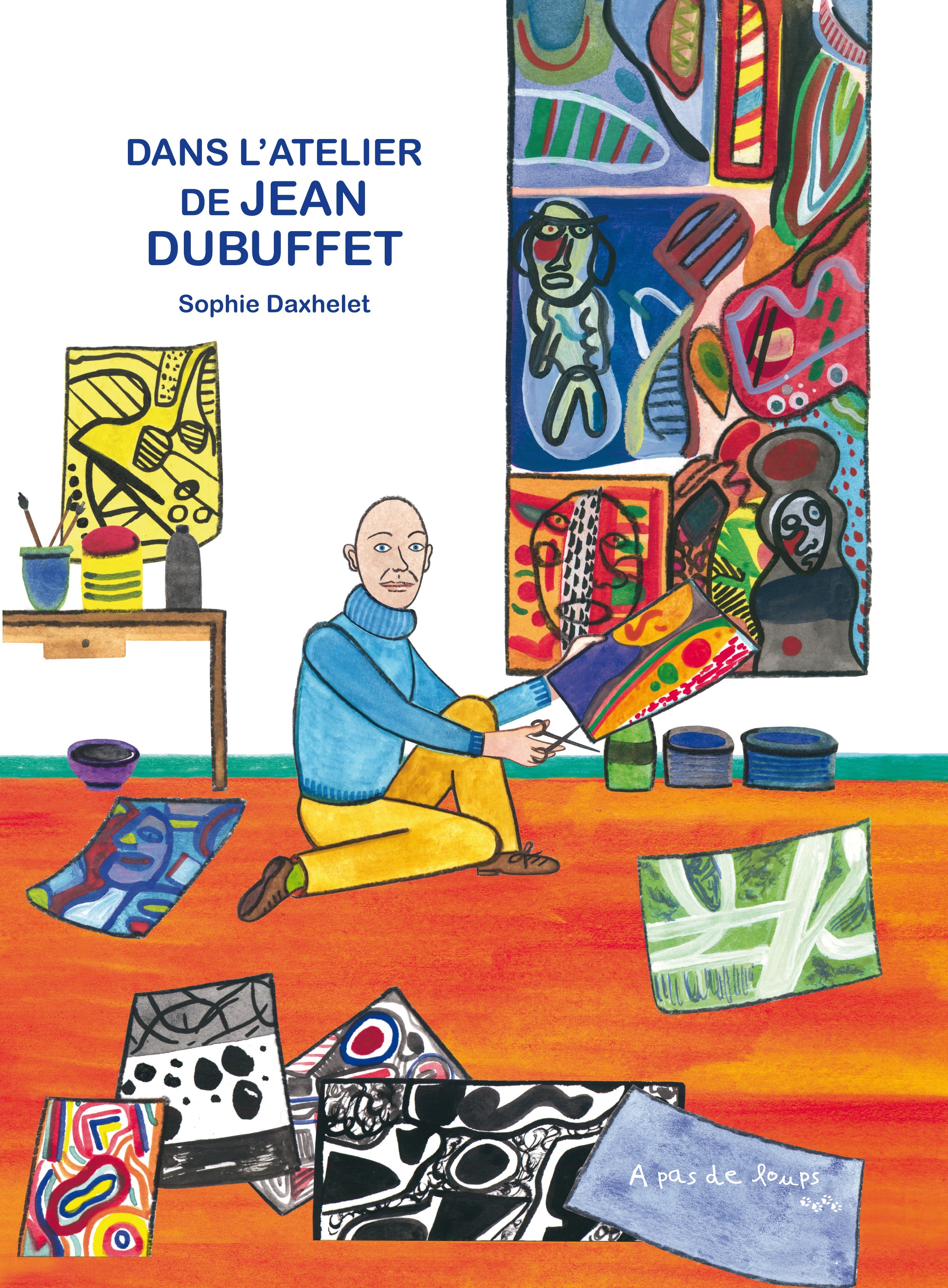 DANS L'ATELIER DE JEAN DUBUFFET