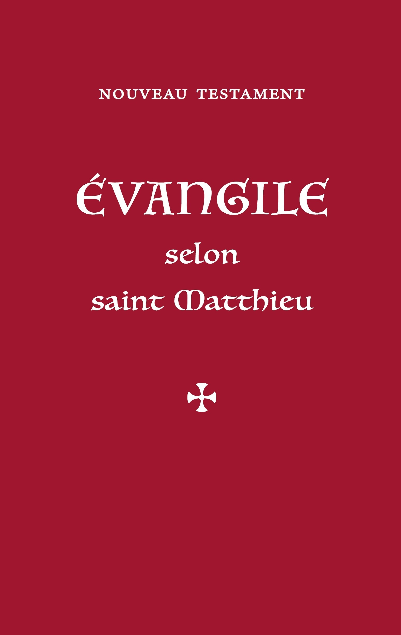 Évangile selon saint Matthieu