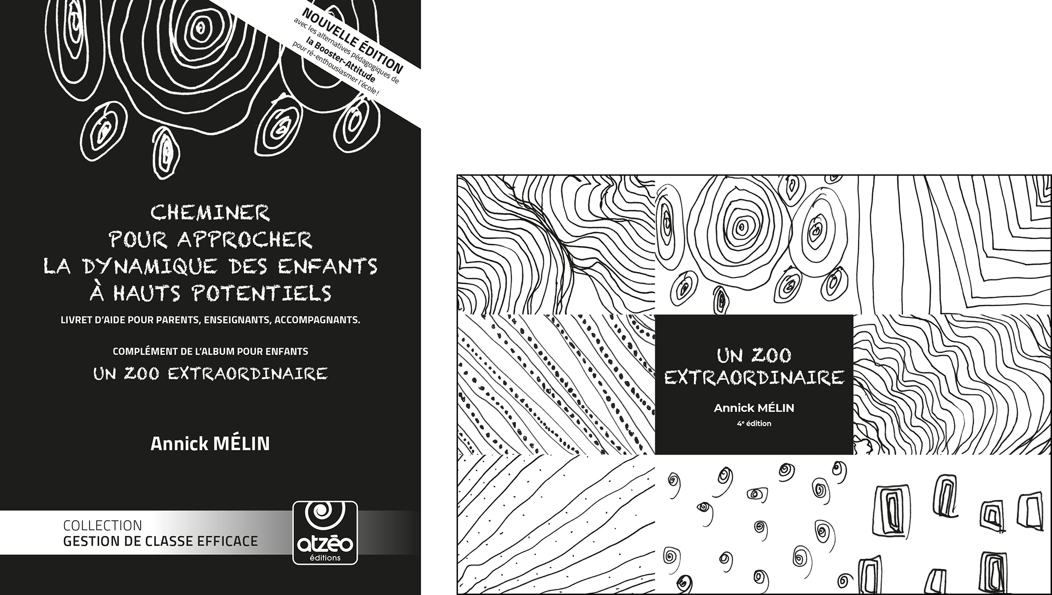 Cheminer pour approcher la dynamique des enfants à hauts potentiels (PACK de 2 ouvrages)