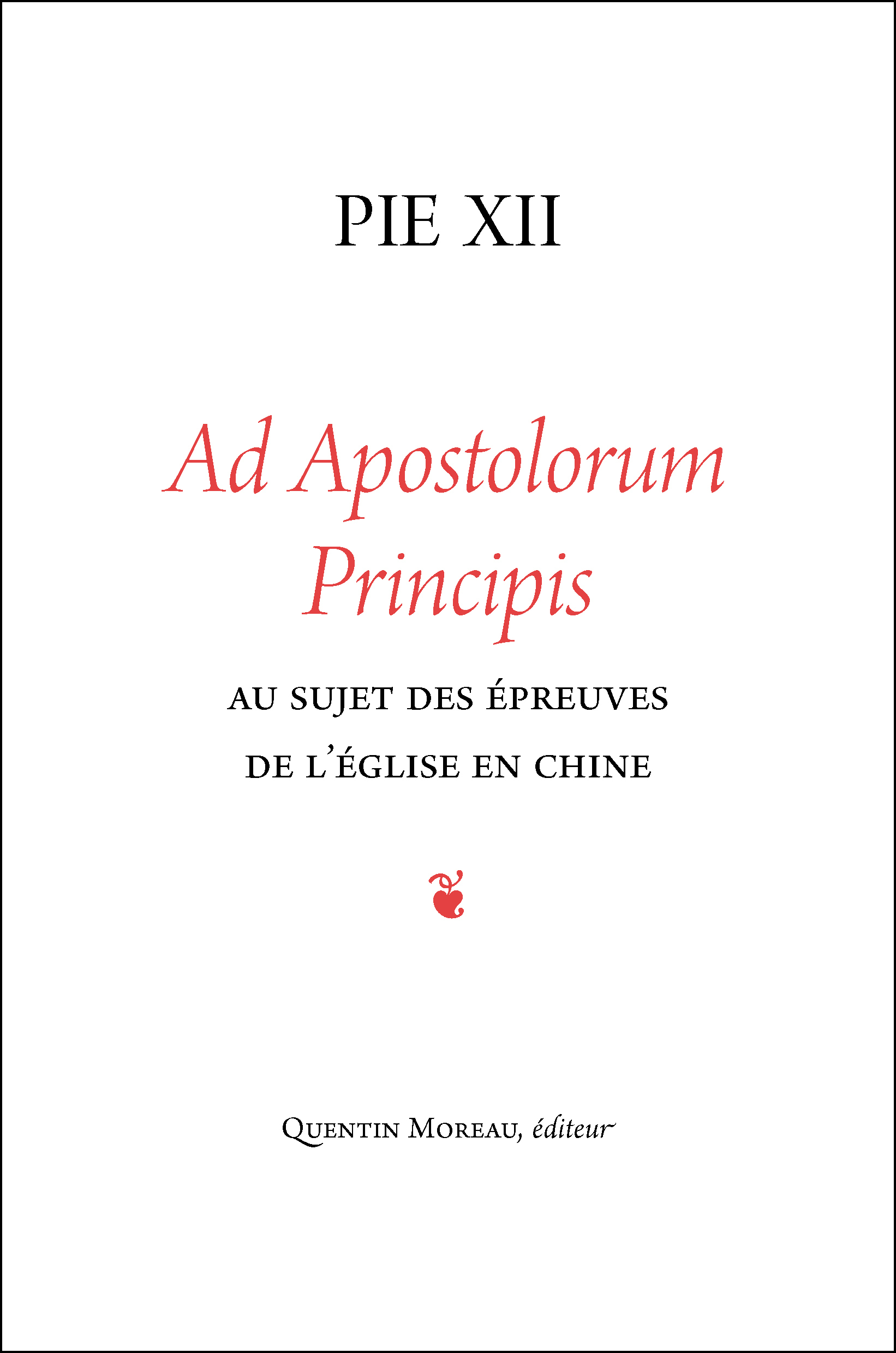 Ad Apostolorum Principis