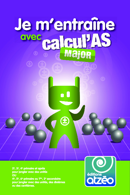 Carnet d’entrainement Calcul’AS major