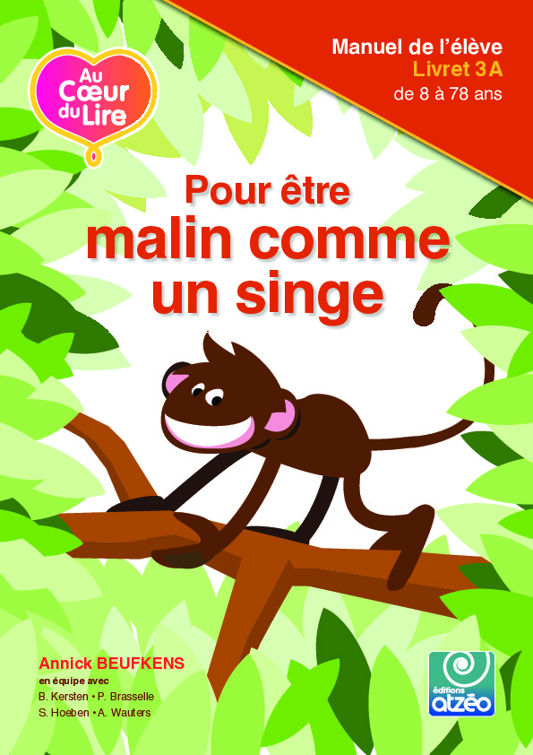ACDL Pour être malin comme un singe - Livret 3A