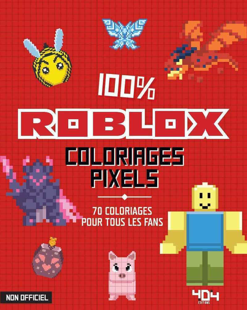 Coloriages pixel - 100 % Roblox
