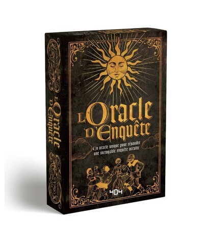 L'Oracle d'enquête - Un oracle unique pour résoudre une un jeu d'enquête occulte