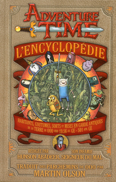 L-ENCYCLOPEDIE ADVENTURE TIME SOUS TABLE 9/12