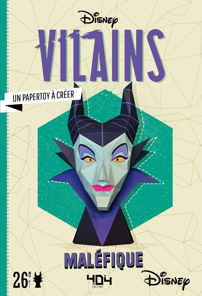 Papertoy Disney Vilains - Maléfique