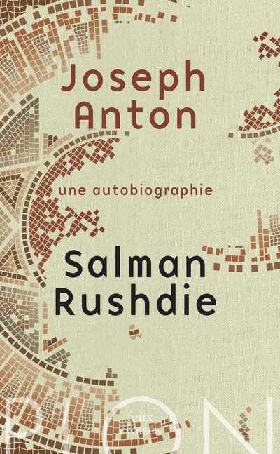 JOSEPH ANTON UNE AUTOBIOGRAPHIE