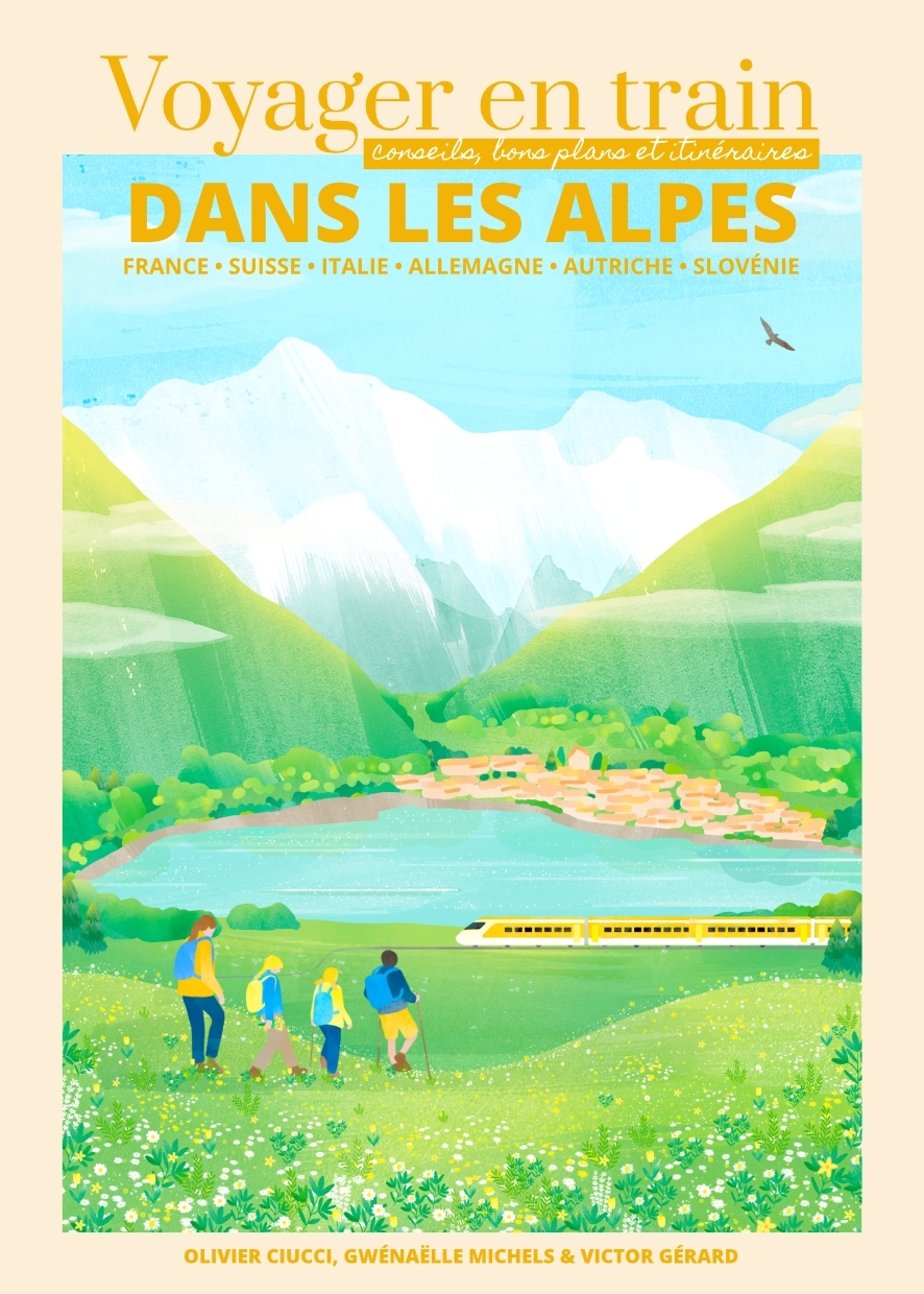 Voyager en train dans les Alpes