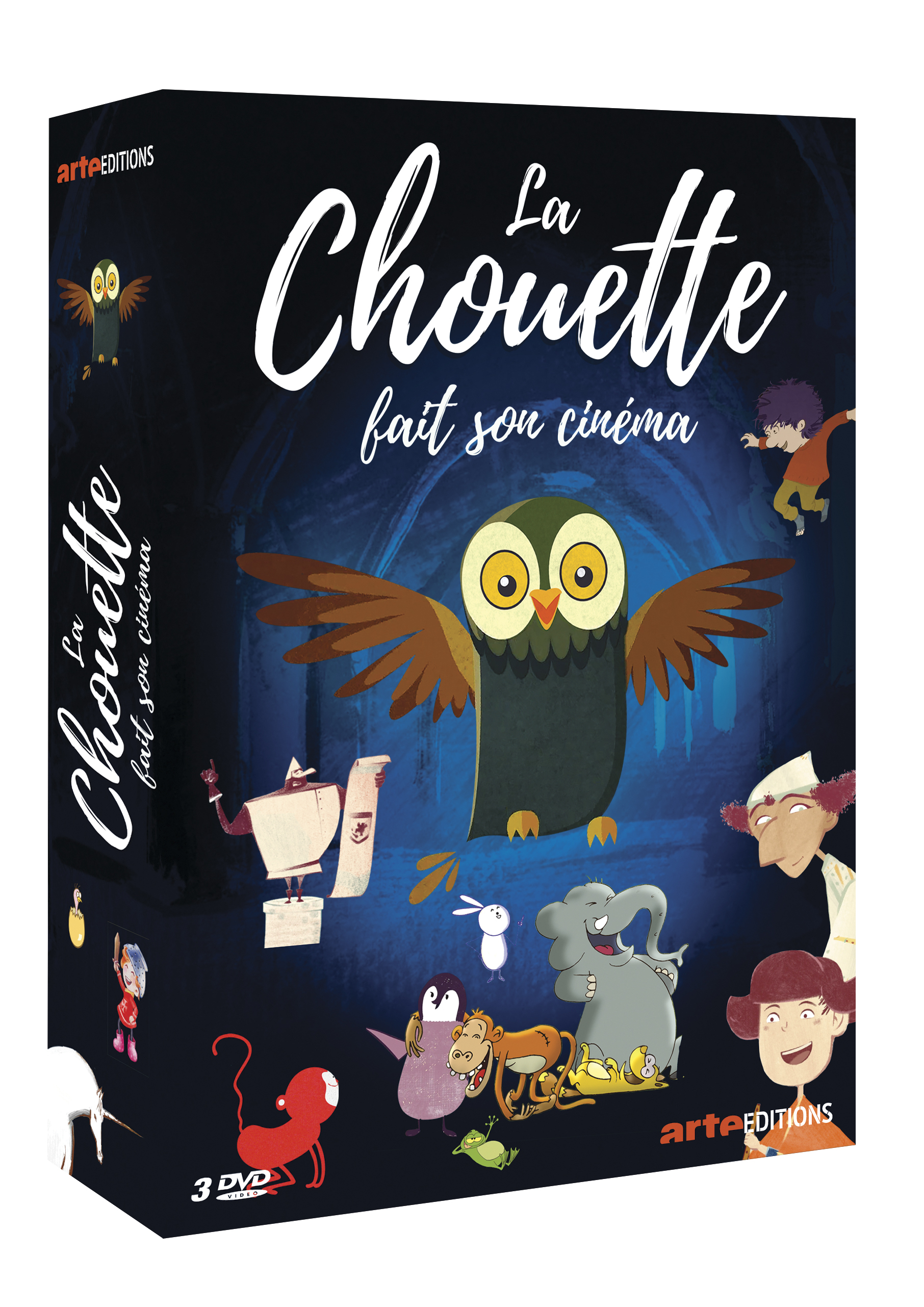 COFFRET LA CHOUETTE - 3 DVD
