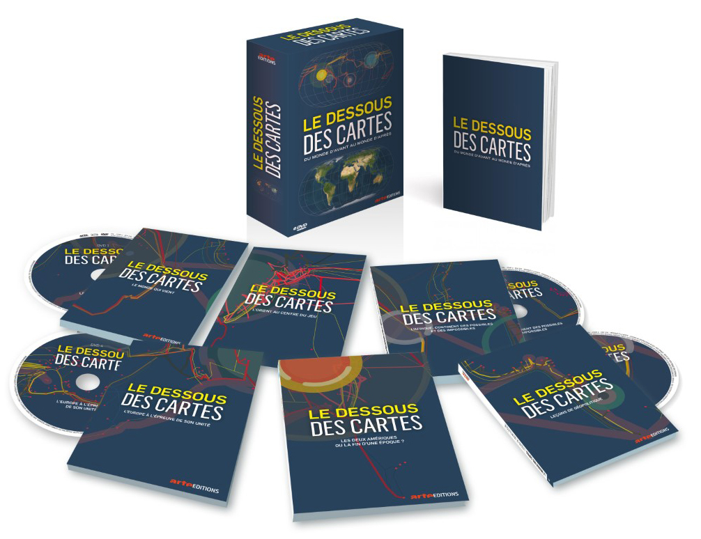 DESSOUS DES CARTES (LE) DU MONDE D'AVANT AU MONDE D'APRES - 6 DVD