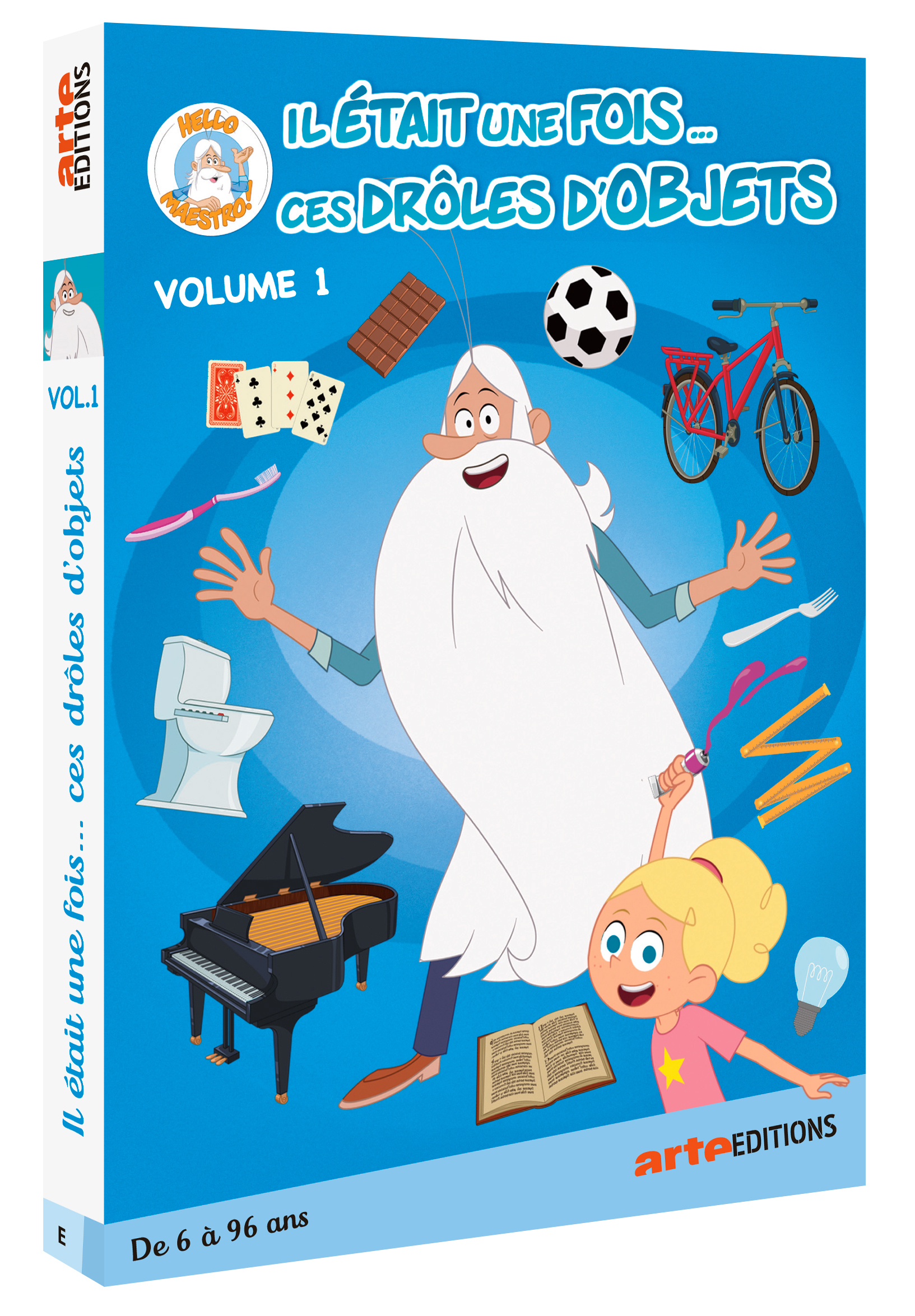 IL ETAIT UNE FOIS  CES DROLES D' OBJETS V1 - DVD