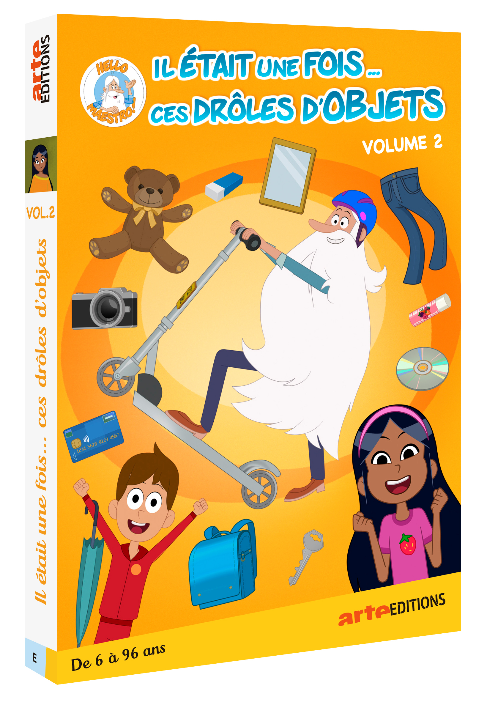 IL ETAIT UNE FOIS  CES DROLES D' OBJETS V2 - DVD