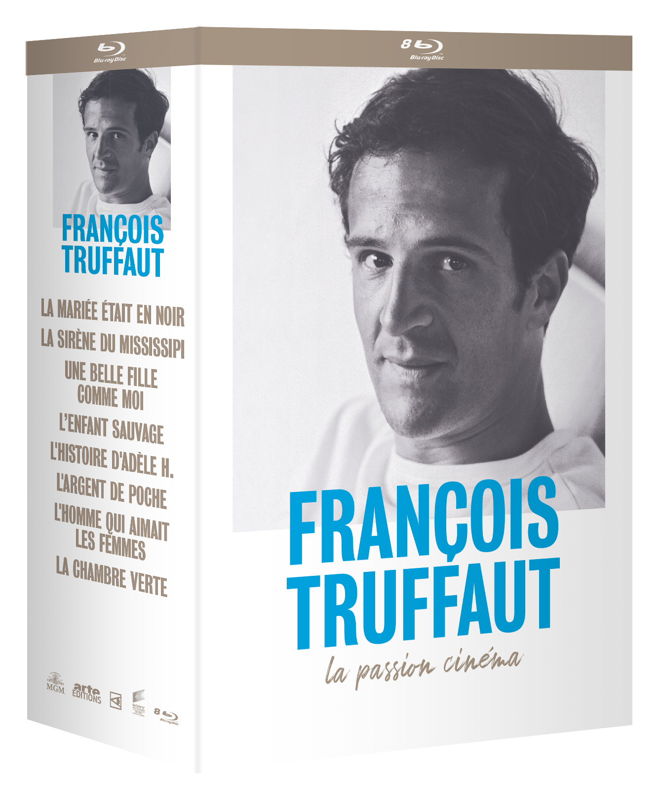 FRANCOIS TRUFFAUT 8 FILMS - 8 BLU-RAY
