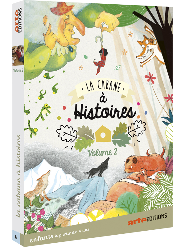 LA CABANE A HISTOIRES -DVD- PVC 15.8