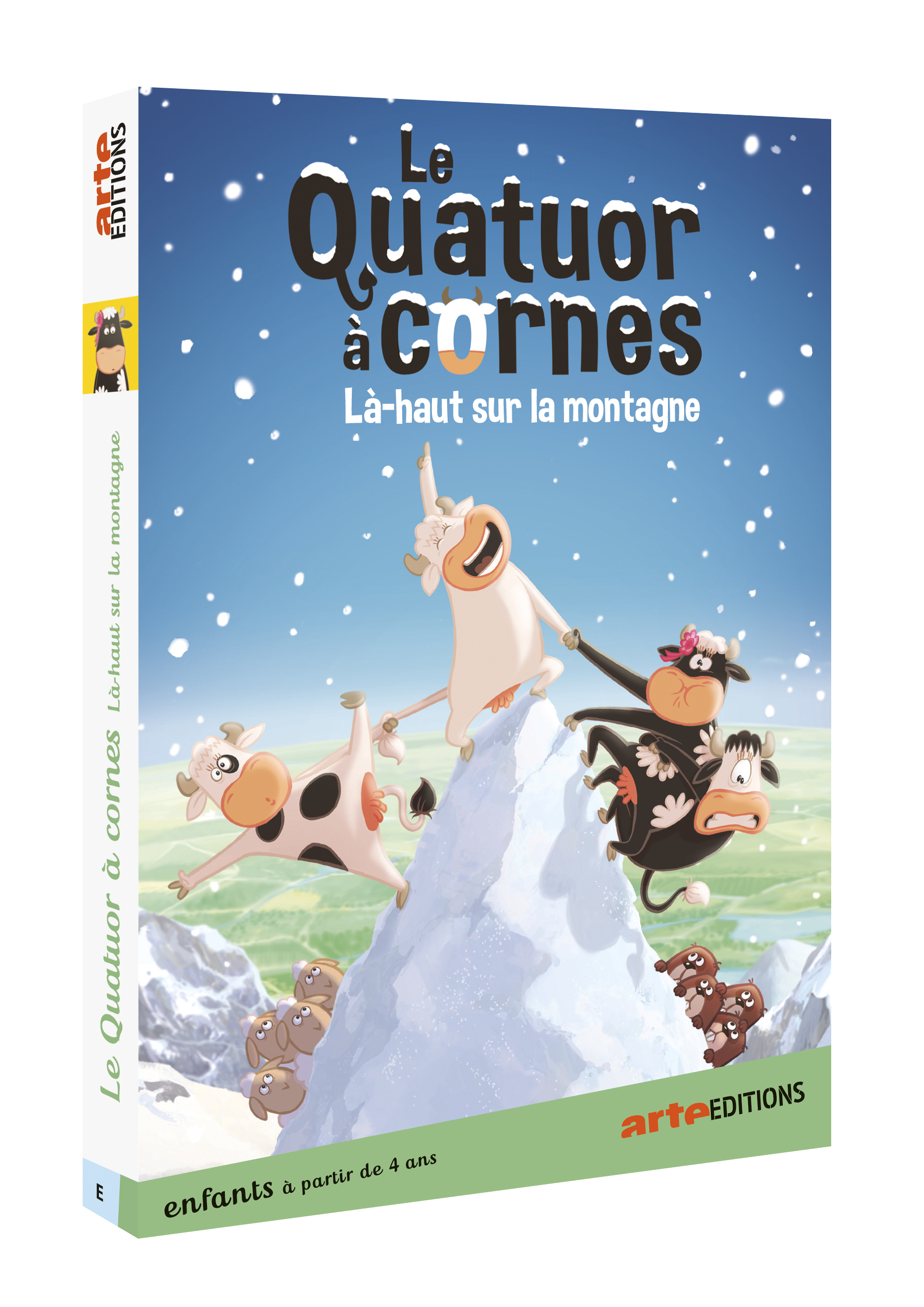 QUATUOR A CORNES (LE) - LA-HAUT SUR LA MONTAGNE - DVD