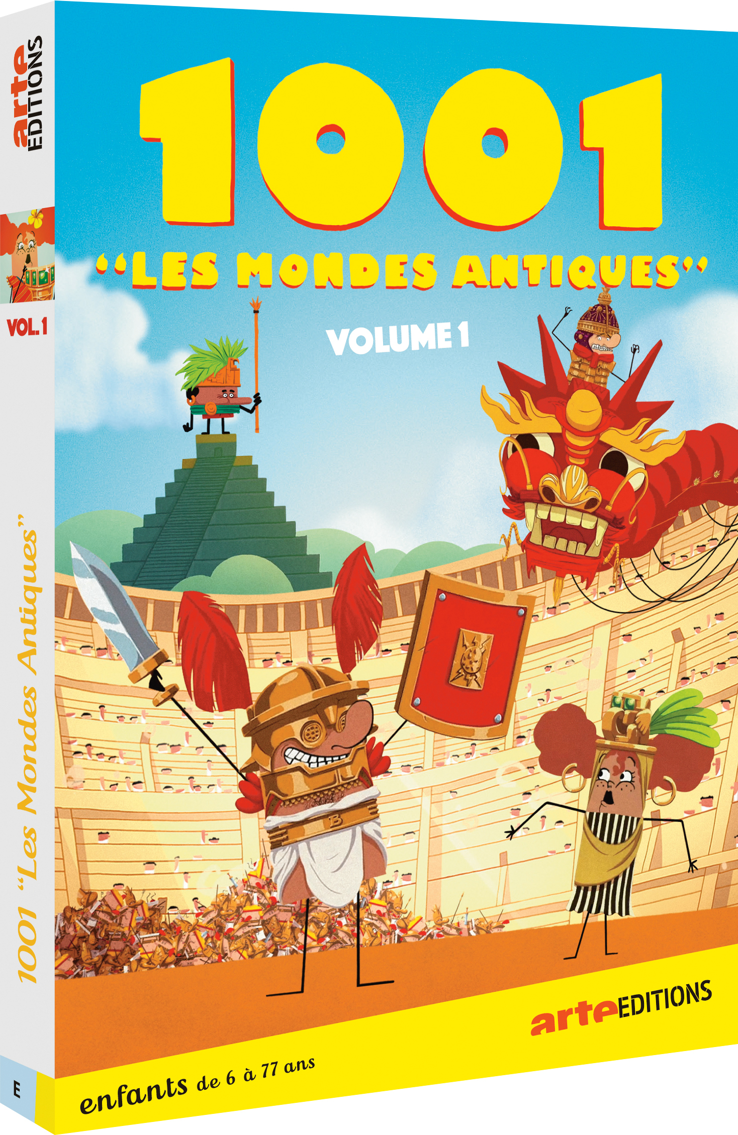 1001 MONDES ANTIQUES V1 - DVD