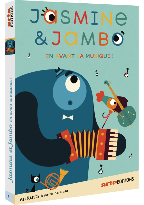 JASMINE ET JAMBO - EN AVANT LA MUSIQUE ! - DVD