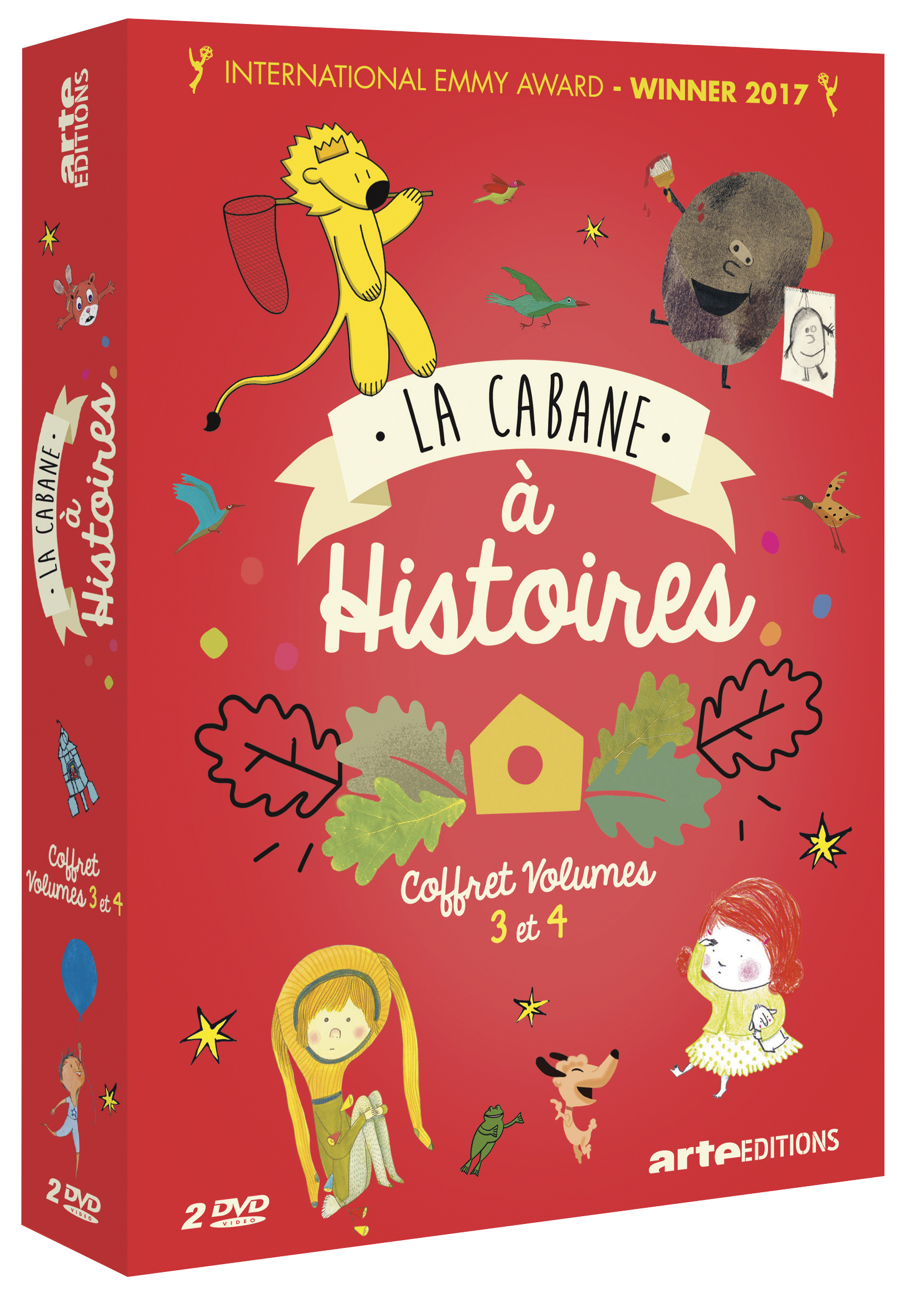 CABANE A HISTOIRES V3 + V4 - 2 DVD