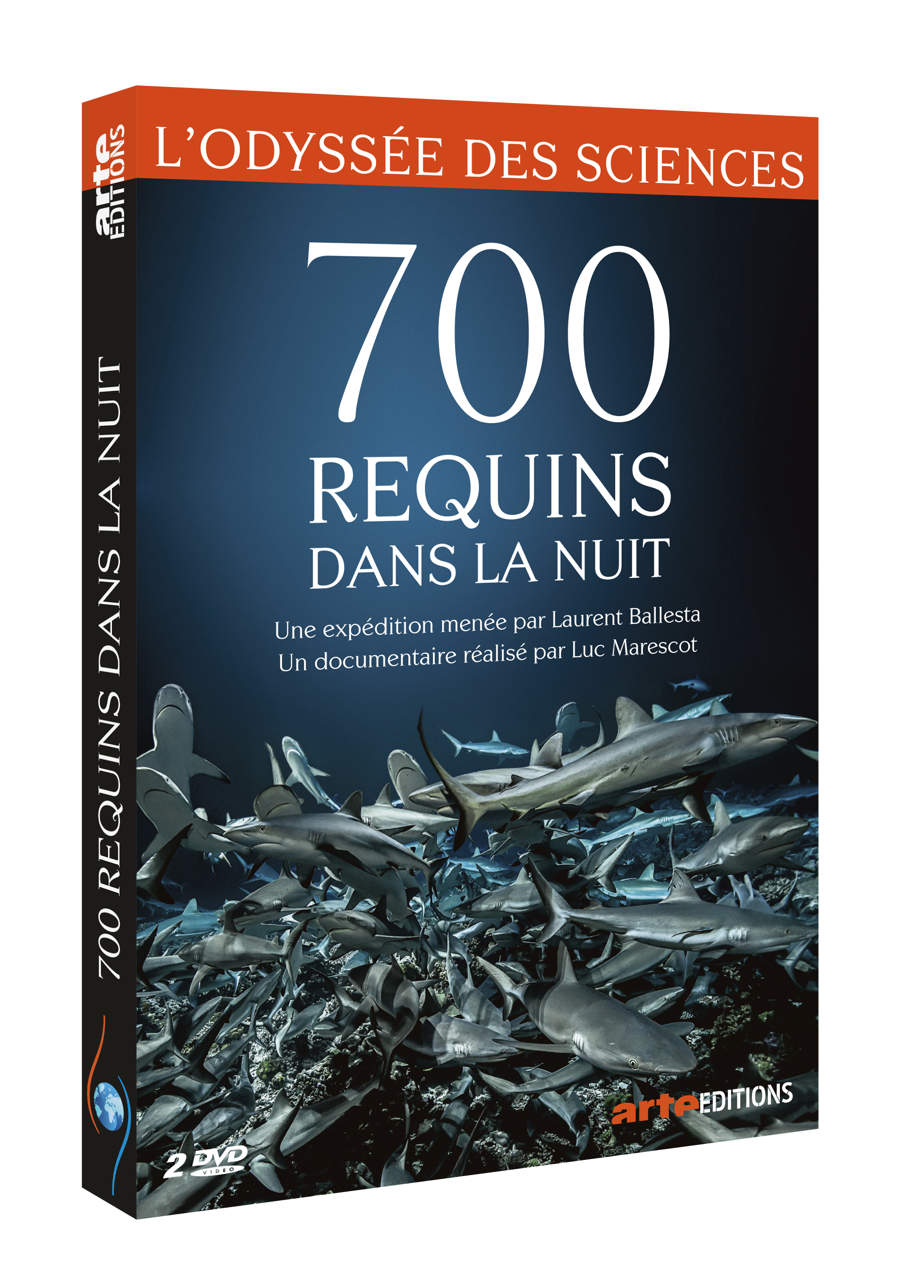 700 REQUINS DANS LA NUIT - 2 DVD