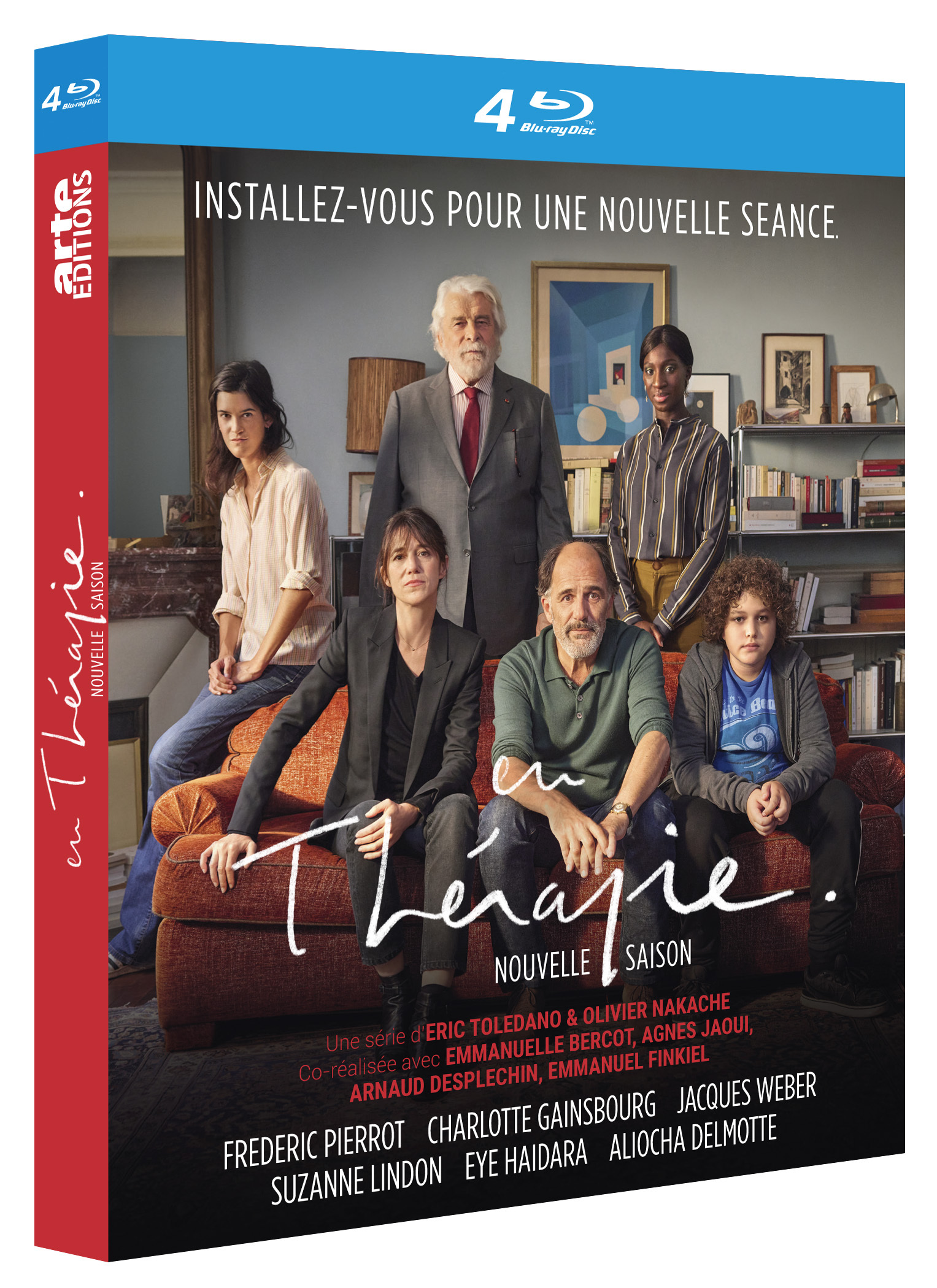 EN THERAPIE - SAISON 2 - 4 BLU-RAY