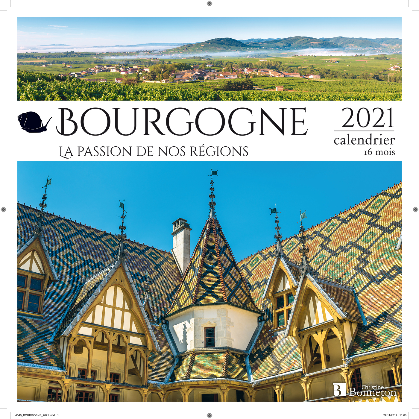 Calendrier Bourgogne 2021