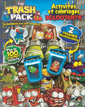TRASH PACK : ACTIVITES ET COLORIAGES DEGOUTANTS