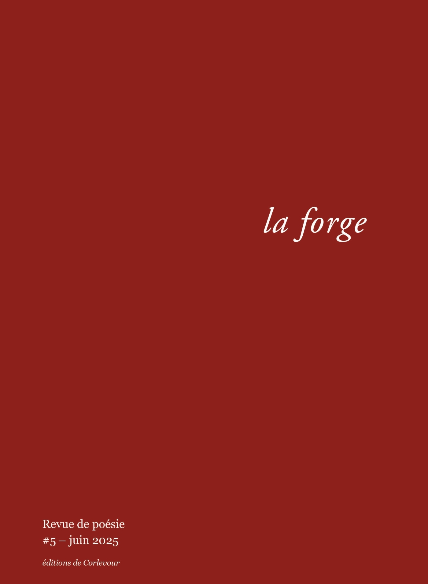 La Forge n° 5
