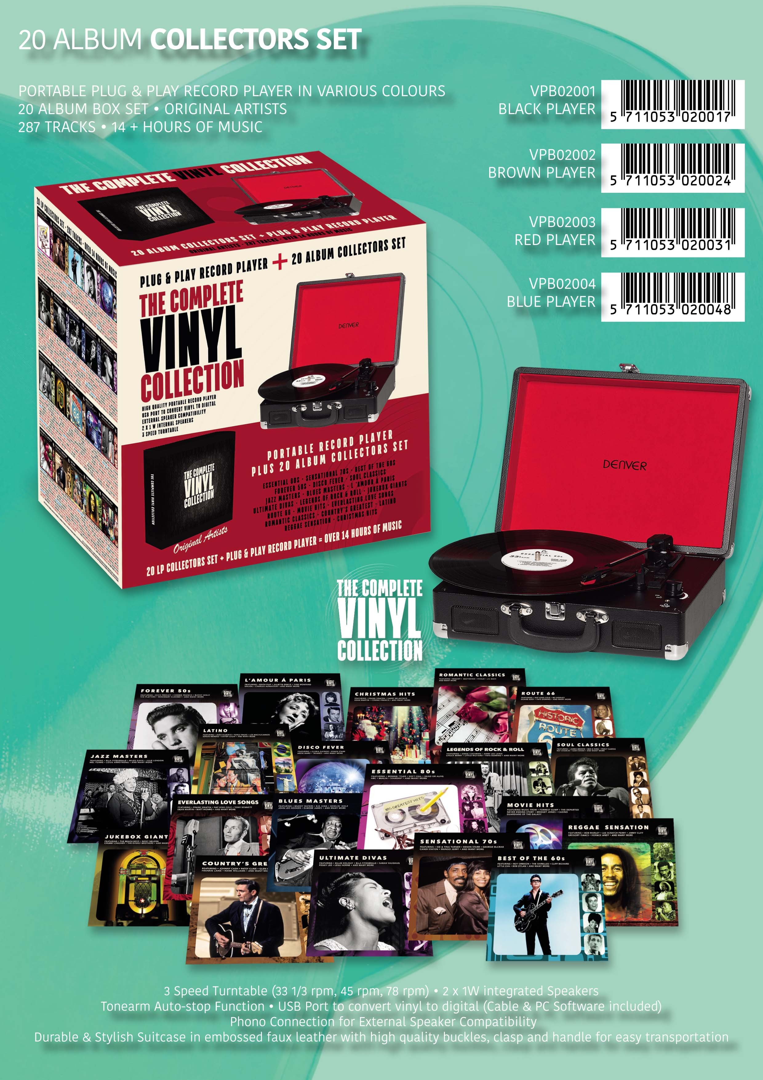 PLATINE VINYLE + 20 VINYLES