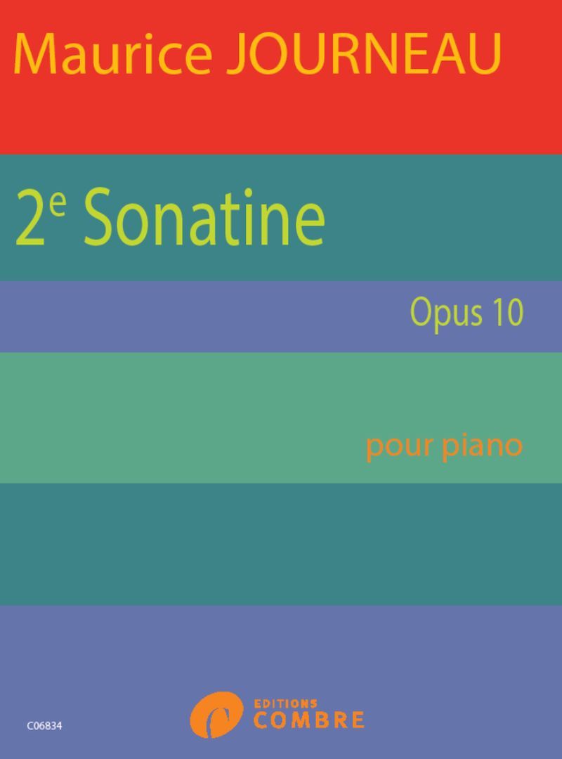 DEUXIEME SONATINE OPUS 10 --- PIANO - EDITION BILINGUE