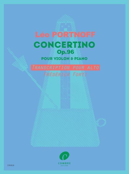 CONCERTINO OPUS 96 EN SOL MINEUR POUR VIOLON ET PIANO --- ALTO ET PIANO - TRANSCRIPTION POUR ALTO DE
