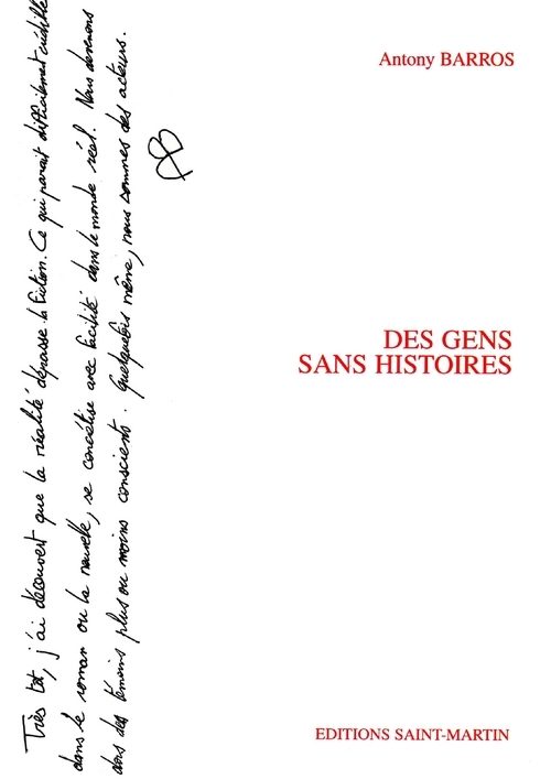 DES GENS SANS HISTOIRES