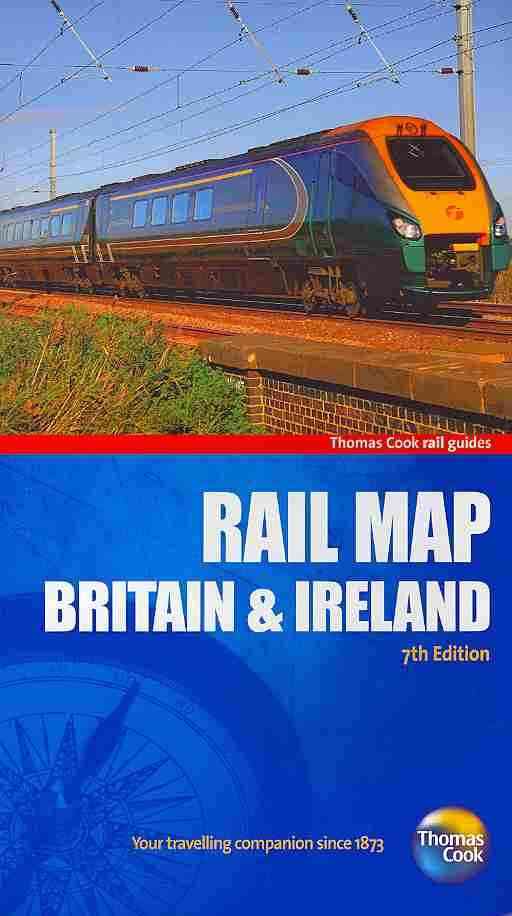 RAIL MAP OF BRITAIN AND IRELAND